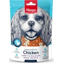 Wanpy Dog Chicken Jerky & Calcium Bone Twists 100 g