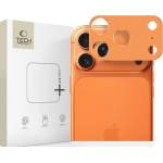 Tech-protect CAMALLOY FIT+ капак за камера iPhone 17 Pro космическо оранжево
