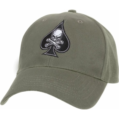Čepice Rothco Baseball Death Spade zelená – Zbozi.Blesk.cz