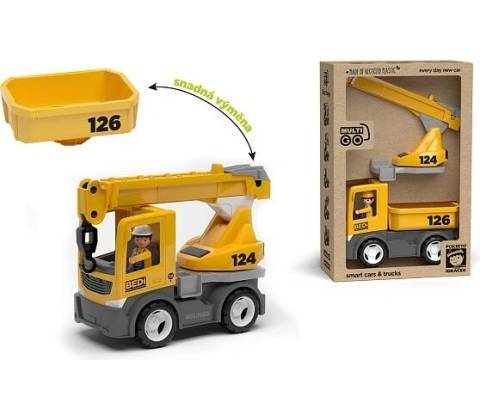 Efko IGRÁČEK MULTIGO BUILD Jeřáb s řidičem