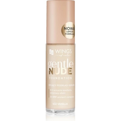 AA Wings of Color Gentle Nude Foundation tekutý make-up s hydratačním účinkem 402 Vanilla 30 ml