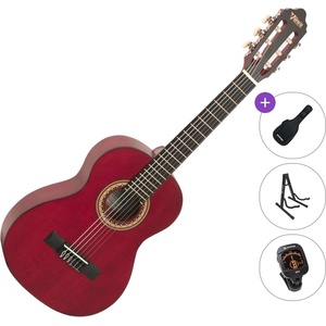 Valencia VC203 Standard SET Transparent Wine Red Класическа китара с размер 3/4