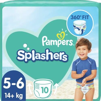 Pampers Splashers Baby Shark Плувни пелени 14kg+ Junior 5-6 (10бр. ) (81668262)