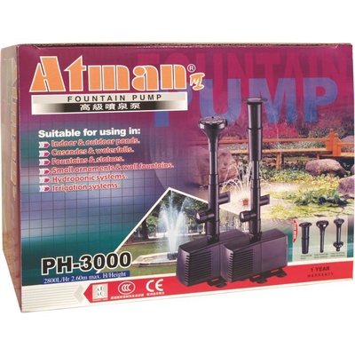 Atman fontánové čerpadlo PH - 3000 – Zboží Dáma