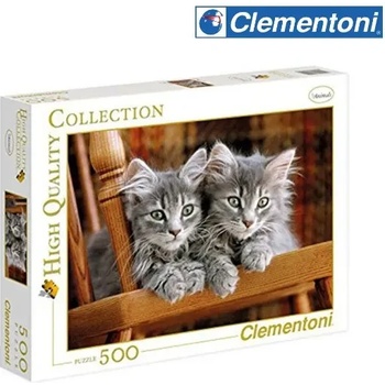 Clementoni Пъзел 500 части Котенца clementoni