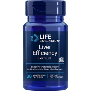 Life Extension Liver Efficiency Formula/ В подкрепа на черния дроб х 30 капсули (01608 LE)