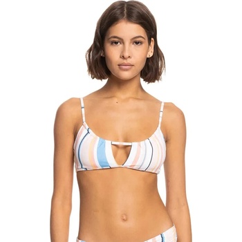 Roxy Sd Beach Classics Bralette bikini top - Beige (Peach Whip Sand Stripper)