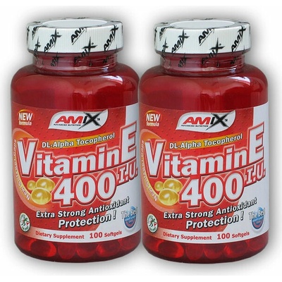 Amix 2x Vitamin E 400IU 100 softgels