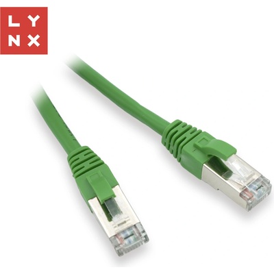 Lynx CS LX-FTP5E-020-GREEN FTP patch Cat5e PVC CCA 2m zelený