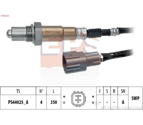 Lambda sonda EPS 1.998.522 (1998522)