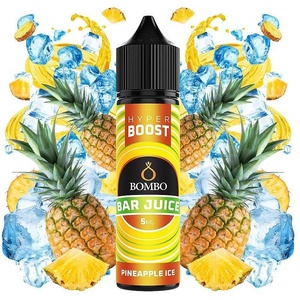 Bombo Bar Juice Hyper Boost Pineapple Ice 5ml/60ml - boombvaping - 17,41 лв