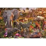 Ravensburger - Puzzle African Animals 3 - 3 000 piese