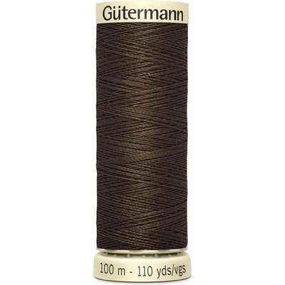 816 Univerzální šicí nit Gütermann 100% PES, hnědá