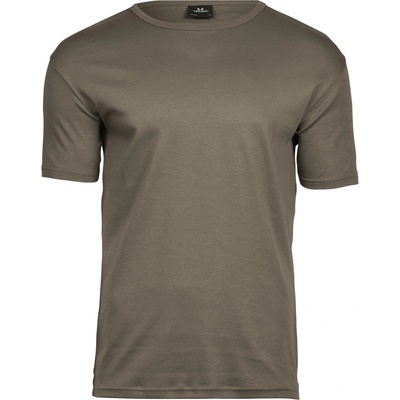TeeJays tričko Interlock TJ 520 krátký rukáV pánské COT180520zo202-clay