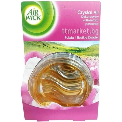 Air Wick Crystal' Air вълшебен аромат на Розови цветя 5.75гр