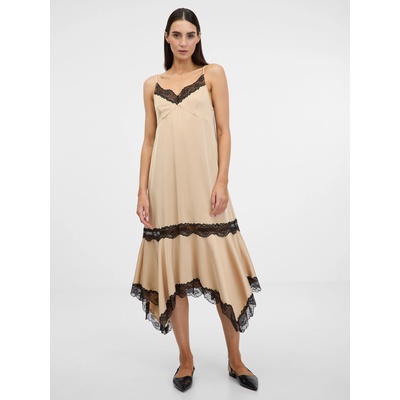 orsay Светлокафява дамска миди рокля ORSAY Orsay | Kafyav | ЖЕНИ | XS