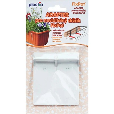 Plastia Fixpot adaptér bílá 4 x 9.7 cm
