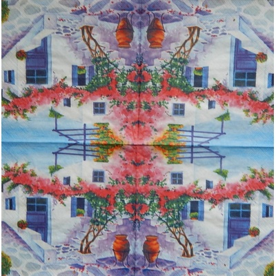 Ti flair obrúsky Vesnička Ŕecku 33x33cm