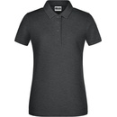 James & Nicholson Dámska polokošeľa z biobavlny 8009 Černá