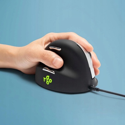 R-GO Tools HE Mouse USB LARGE Left RGOHELELA