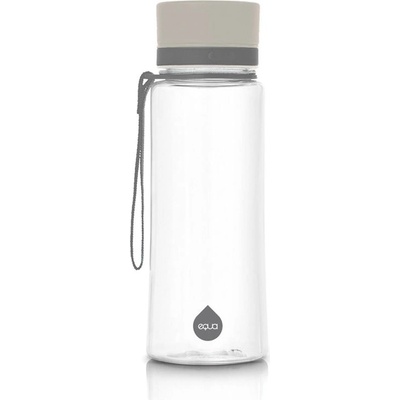 Equa Plain láhev na vodu barva Grey 600 ml
