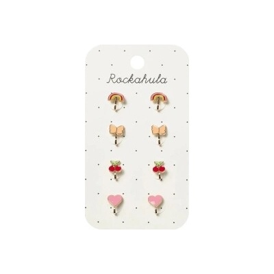 Rockahula Kids Clip on nušnice Carnival Earrings
