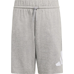 Adidas Детски къси панталони adidas Kid's Bold Knit Shorts 210 Shorts - Medium Grey Heather / White - размер 164 (EU) (701-3544-0414)