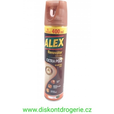Alex renovátor nábytku extra péče s vůní pomeranče 400 ml