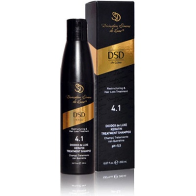 DSD Dixidox Deluxe Keratin Treatment Shampoo Č. 4.1 200 ml