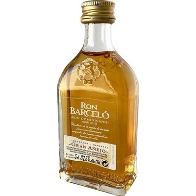 Ron Barceló Gran Anejo Rum 37,5% 0,05 l (holá láhev)