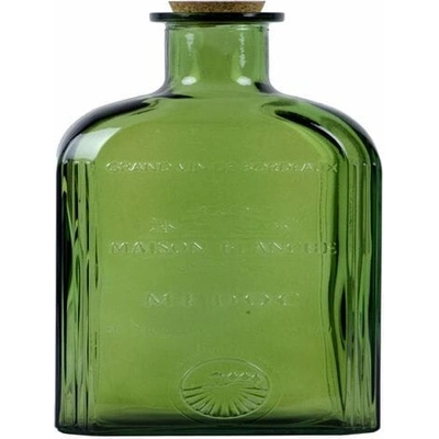 Mediterranea Lifestyle ECO Fľaša z recyklovaného skla s korkovým uzáverom 4,6 l