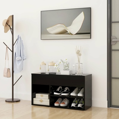 Zahrada-XL černý 80 x 30 x 45 cm 808748