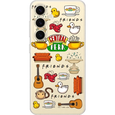 ERT GROUP Калъф Friends за Samsung Galaxy S25, Прозрачен (WPCFRDS10047)