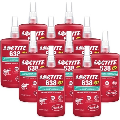 Loctite 638 upevňovanie 250 ml 10 ks
