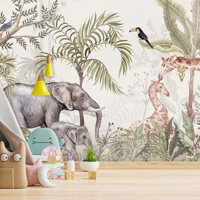 Decono Детски Фототапет Сафари 2