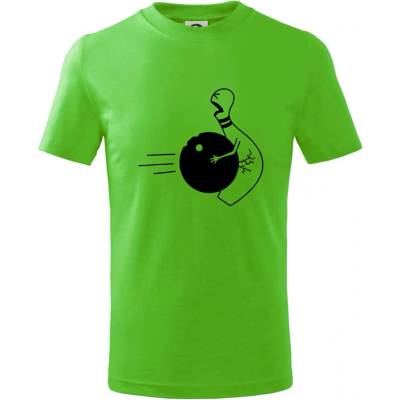Koule vs kolka tričko detské Apple Green
