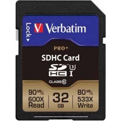 Verbatim Pro+ SDHC 32GB Class 10 U3 49196