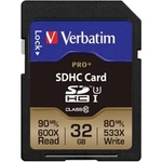 Verbatim Pro+ SDHC 32GB Class 10 U3 49196