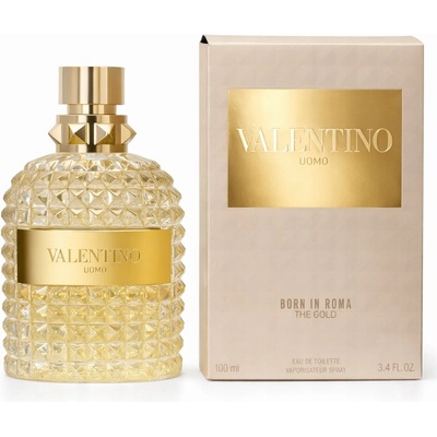 Alentino Uomo Born In Roma The Gold toaletná voda pánska 100 ml