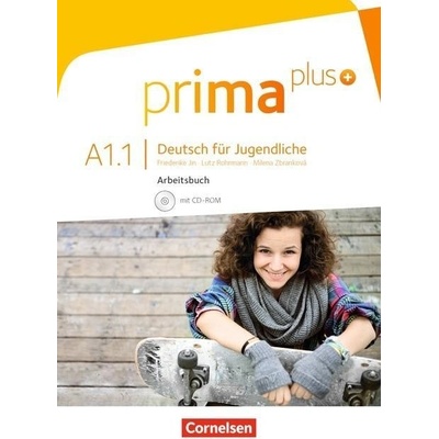 Prima Plus A1 Teilband 1 Arbeitsbuch mit DVD-ROM - Jin, F., ...