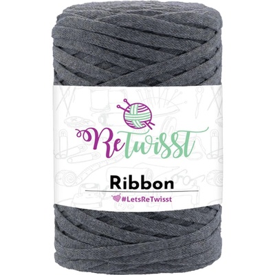 Ribbon ReTwisst 6 tmavě šedá
