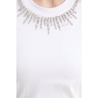 Karl Lagerfeld тениска дамска памучна (B2W17017)