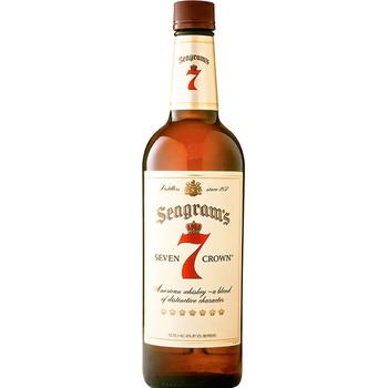 Whisky Seven Crown 40% 1 l (holá láhev)