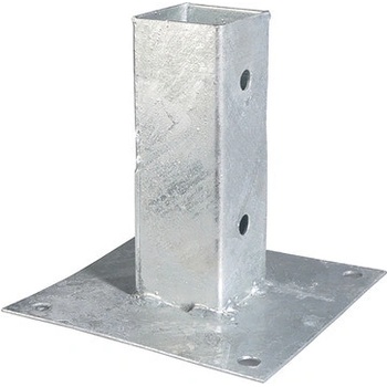 Kaiserthal kotvicí patka sloupků pro upevnění šrouby 71x71x150 mm