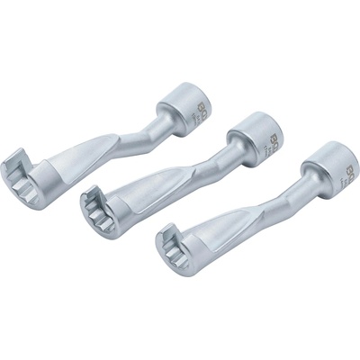 BGS technic Sada klíčů na potrubí, otevřené 12,5 mm 1/2" 14 - 17 - 19 mm BGS 8450