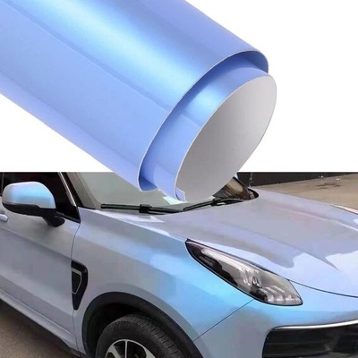 Autofólie Blueshyhall s chameleonovým efektem, lesklá modrošedá autofólie, metalická polepová – Hledejceny.cz