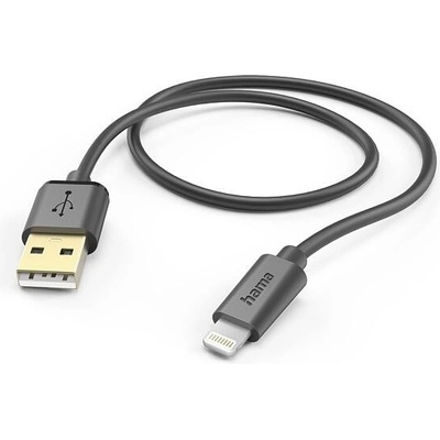 Hama 201580 MFi USB pro Apple, USB-A Lightning, 1,5m, černý