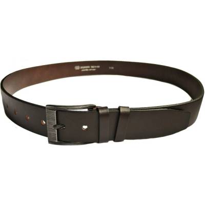 Belts F7-40-HL opasek kožený hnědý