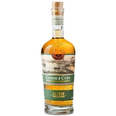 Rum Conde DE CUBA ELIXÍR 32% 0,7 l (holá láhev)