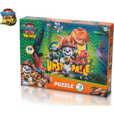 Dino Paw Patrol TheMovie 32 × 23 cm 60 dílků